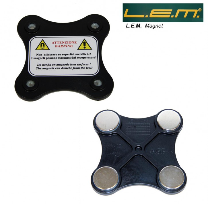 L.E.M. Magnetträger Magnet für LEM Hülsenreiniger Lavabossoli für Stahlstifte