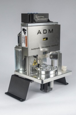 NEU: NTX- ADM Maschine für Nontox Zünder - 9mm: Shooting Technology: Automatische Entzündermaschine Automatic Decapping Machine ADM ® 9mm Kit
