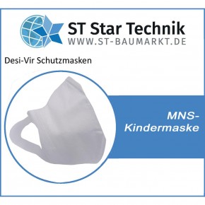 20 Schutzmaske Desi-Vir Kindergröße – Mund-Nasen-Schutz Maske für Kinder - Girl