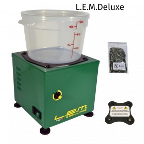 LEM Deluxe Elektromagnetische Hülsenreiniger L.E.M. Lavabossoli Reinigung LEM + Magnet + Nadeln 1400 UpM 1,8 kg Drehzahlregler.