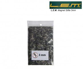 1 Pack LEM Stahlstifte 3mm für L.E.M. Hülsen Reiniger ca 150gr kleine Stifte für enge Hülsen 3 mm
