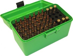 Case Guard Munitionsbox für .223/ 30-30und andere H50-RS-10 grün für 50 Patronen, blau