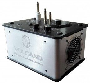 Shooting Technology: Vulcano Induction Annealing Maschine zur Wärmebehandlung von Flaschenhalshülsen inklusive Kaliber .308